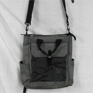 Eddie Bauer Diaper Bag First Adventure Mercer Convertible Backpack Gray